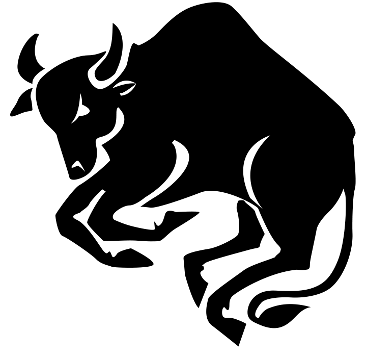 Taurus (Vrishabha) zodiac silhouette